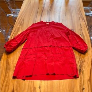 Pomander Place Red Dress